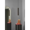 Wisząca lampa tuba Vico 2412103018 nad stół brązowa