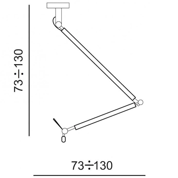 Stelaż do lampy wiszącej Zyta AZ4189 do przedpokoju czarna złota