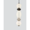 Wisząca lampa MONRETA LE45232 LED 14W 3000K ceramiczna szara biała