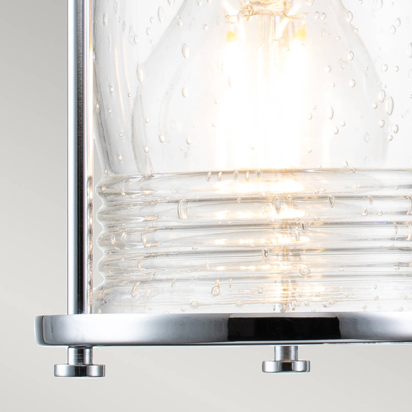 Ścienna lampa lampiony Ashland Bay QN-ASHLANDBAY4-PC-BATH Quintiesse IP44 chrom