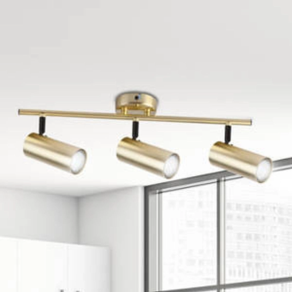 Sufitowa lampa regulowana Colly 93-01733 Candellux tuby złote