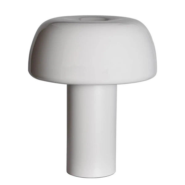 Lampka na komodę Lean on me 4024530-5504 grzyb do gabinetu beżowa