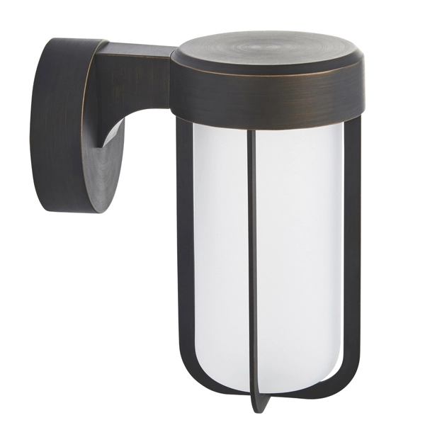 Lampa na elewację L&-194992 Light& LED 8W 2700K tuba IP44 brązowa