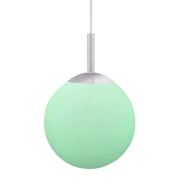 Pojedyncza lampa wisząca BOLO 22072-55 Just Light kula RGB srebrny