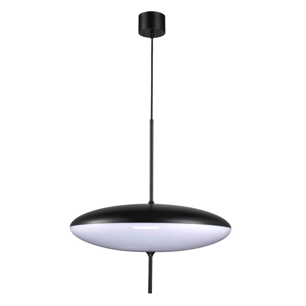 Lampa wisząca Piatto ST-9222P WB Step elipsa owalna do jadalni biała