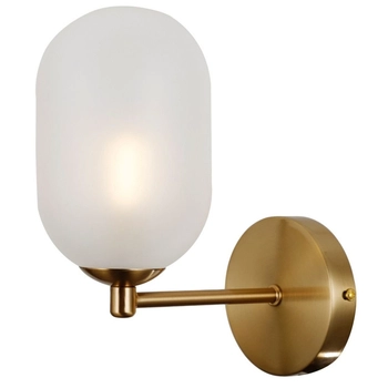 Kinkiet ścienny Perano WL-4215-1A-HBR-SAT Italux vintage antyczny brąz