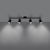 Regulowana lampa przysufitowa Lemmi SL.1168 tuby metalowa czarna