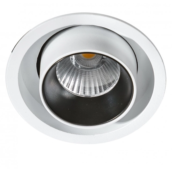 Wpuszczana lampa Luna AZ3396 LED 7W 3000K tuba ruchoma biała