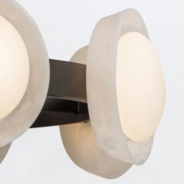 Żyrandol modernistyczny Alonso QN-ALONSO8-UBZ-AR LED 30W 3000K brązowy