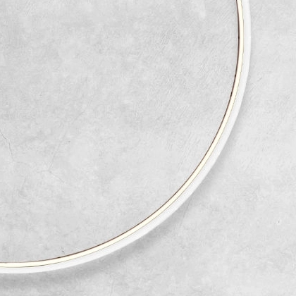 Biała lampa ścienna Agaro 4313 LED 26W 4000K okrągła do holu biała