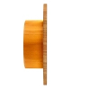 Ścienna lampa okrągła Clean QN-CLEAN-LED-WB-25-TEAK LED 8W 3000K brązowy