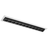 Wpust LAMPA sufitowa HARPER SL74108/24W S-WH Italux wpuszczana OPRAWA prostokątna LED 24W 3000K metalowa czarna biała