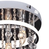 Glamour lampa sufitowa Pallas LED 20W 4000K salonowa chrom biała