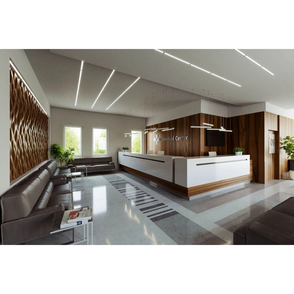 Profil do podświetlenia taśm ledowych EKPR7559 Eko-light 2m srebrny