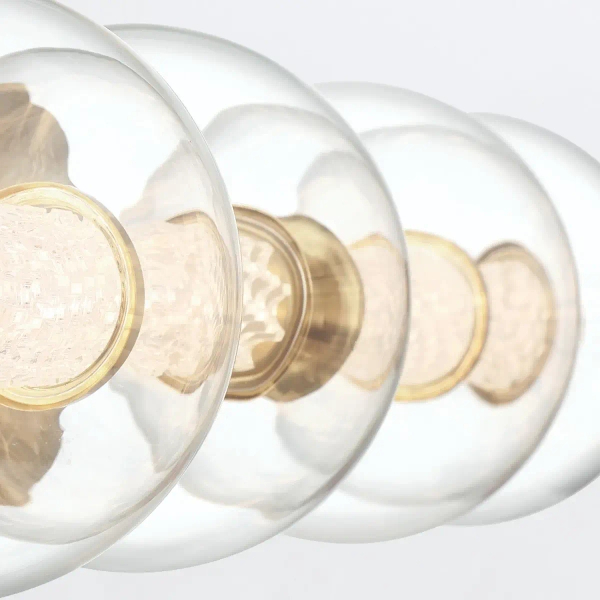 Lampa ścienna kule Atomo QN-ATOMO-4W-BG LED 18,5W 3000K IP44 złoty