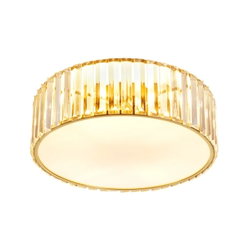 Plafon sufitowy złoty MAGIA 4xE14 glamour kryształowy ST-D8801C-R40-MAGIA