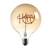 Kulista żarówka Happy 97399 LED E27 130lm 2W 2000K bursztynowy