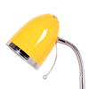 Żółta lampa stołowa Kajtek K-MT-200 do pokoju regulowana
