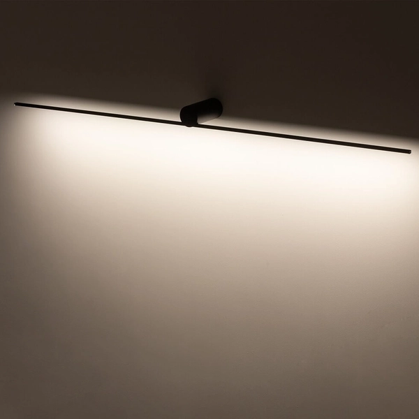 Lampa ścienna Spin M 10370 Nowodvorski LED 14W 3000K prosta czarna