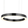 Pierścieniowa lampa wisząca Circle ST-8848-60 black Step LED 64W 3000K tytanowa