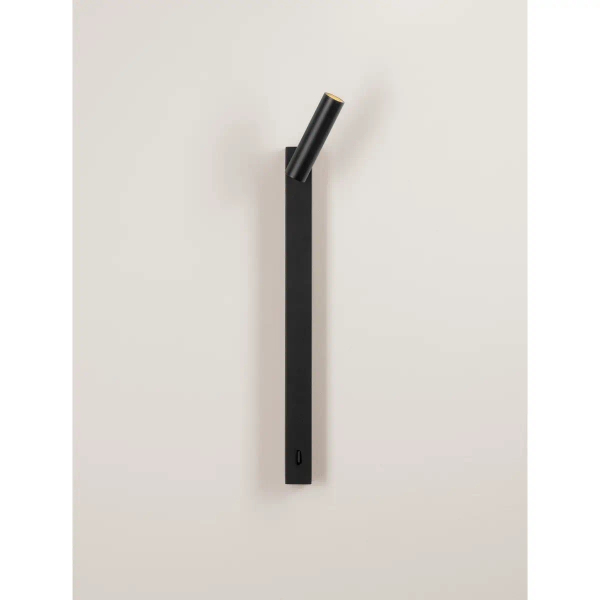 Ruchomy ścienny kinkiet TORSENA LE45537 LED 3W 3000K czarny