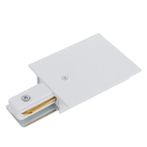 Zasilanie końcowe szynoprzewodu PROFILE RECESSED POWER END CAP 8972 Nowodvorski do 1-fazowej szyny podtynkowej 230V białe