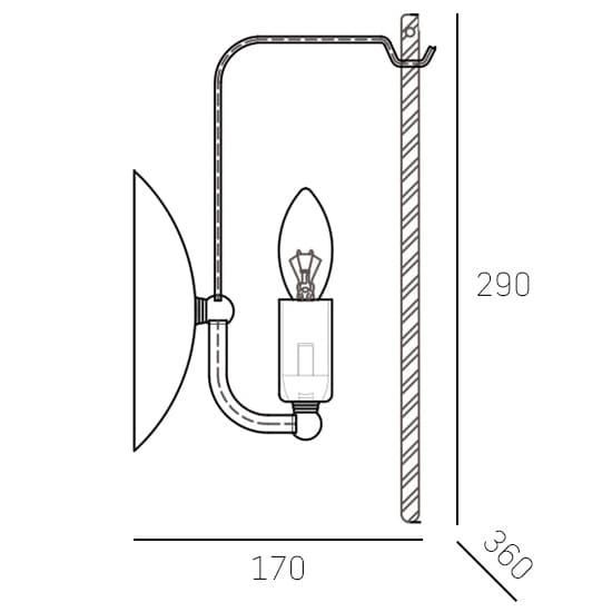Kinkiet glamour do sypialni Palermo W03077NI Cosmolight metal szkło nikiel