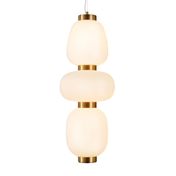 Zwieszana lampa BRILLA ST-CP241210-3L złota LED 69W 3000K złoty biały