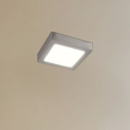 Plafon LAMPA sufitowa LOIS 2668 Rabalux kwadratowa OPRAWA metalowa LED 18W 3000K satynowy chrom