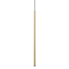 Wisząca lampa do salonu Sopel 40747 Sigma pojedyncza czarna złota