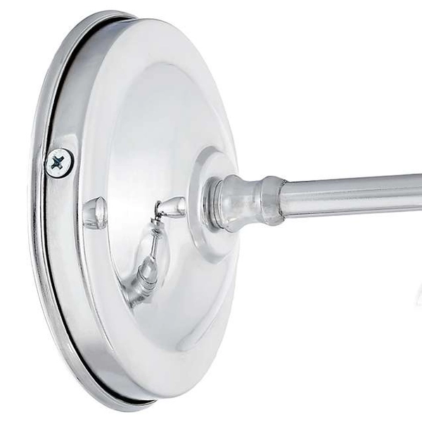 Kinkiet LAMPA ścienna LONGIS I 20461109 Kaspa szklana OPRAWA chrom przezroczysta