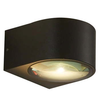 Lampa ścienna Pesaro OWL-8082-3K Italux LED 10W 3000K IP54 czarna