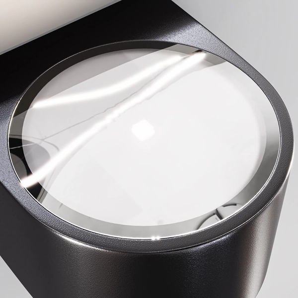 Elewacyjny kinkiet ścienny Blow O435WL-L5GF3K LED 5W 3000K IP54 grafitowy