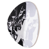 Lampa ścienna do jadalni MARBLES W0391 LED 6W 3000K biała czarna