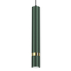 Minimalistyczna lampa wisząca Joker tuba zielona złota
