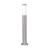 Zewnętrzna lampa ogrodowa Anica K-LP231-650 IP44 słupek metalowa srebrna