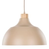 Skandynawska zwisająca lampa Cap Sabia 10656 do jadalni beżowa