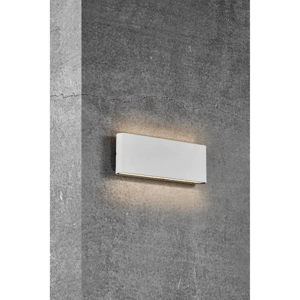 Ścienna lampa zewnętrzna KINVER 2118181001 LED 10W 3000K IP54 biały