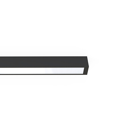 Sufitowa belka gabinetowa STRAIGHT CEILING 7597 czarny plafon
