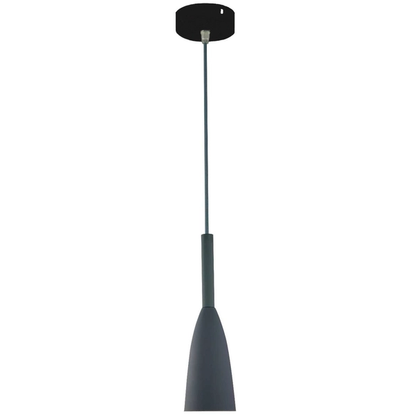 LAMPA wisząca SOLIN LP-181/1P GR Light Prestige hygge OPRAWA metalowa ZWIS sopel szary