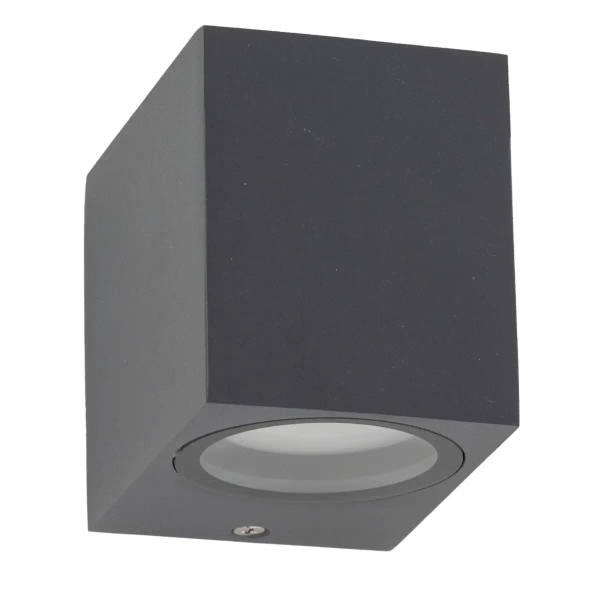 Zewnętrzny kinkiet naścienny Axis 10969 kwadratowy IP44 szary