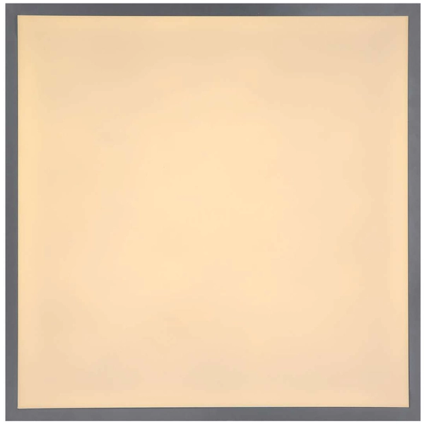 LAMPA sufitowa DORO 416080D2 Globo metalowa OPRAWA kwadratowa LED 24W 3000K plafon biały grafitowy