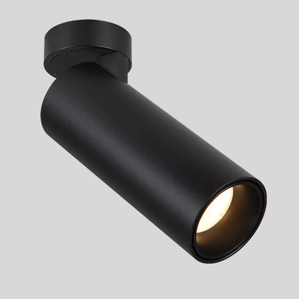 Sufitowa lampa ALIDOR LWQT-B-12-24WW-DIM LED 12W 3000K tuba czarna