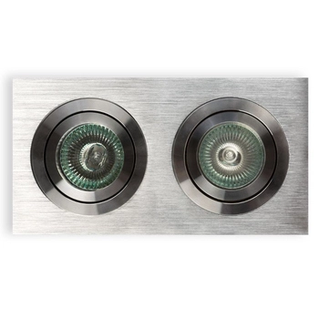 Wpuszczana lampa FASTO II Orlicki podtynkowa  aluminium