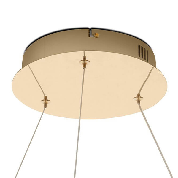 Lampa pierścieniowa wisząca Ring Slim MSE1501100157 Moosee LED 28W 3000K złota