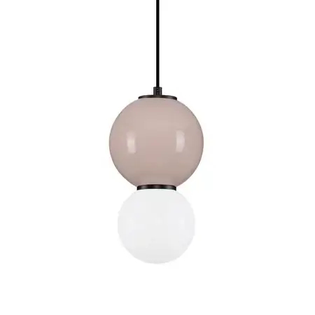 Kulista zwisowa lampa do kuchni JORELIA LE45256 LED 4W 3000K beżowa biała