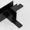 Łącznik magnetyczny do systemów szynowych TRACK AZ6701 czarny aluminiowy łącznik T