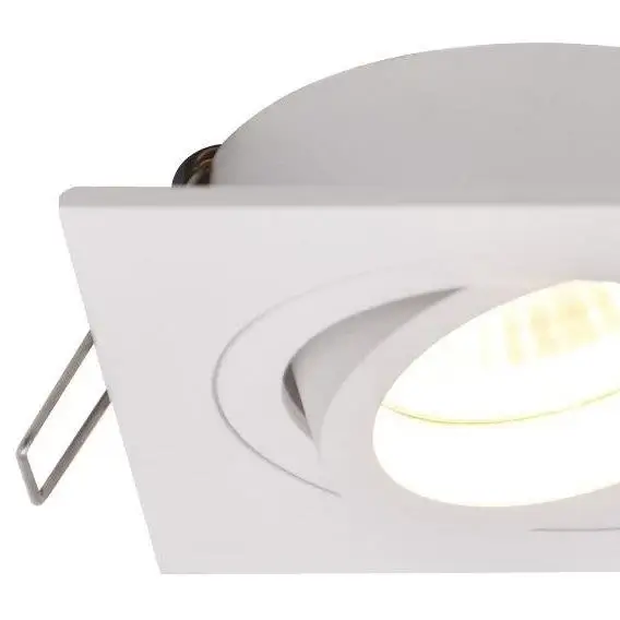 Wpust biały biurowy Rondoo ARGU10-040-N kwadratowa lampa metalowa