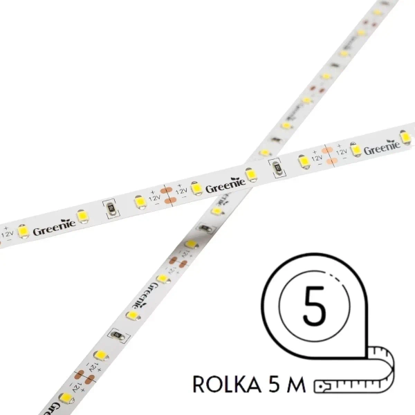 Taśma ledowa na rolce TL506WW Greenie LED 6W 2800-3200K IP65 biała