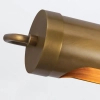 Obrazowa lampa ścienna Wynwood QN-WYNWOOD-PL-L-VBS podłużna mosiądz
